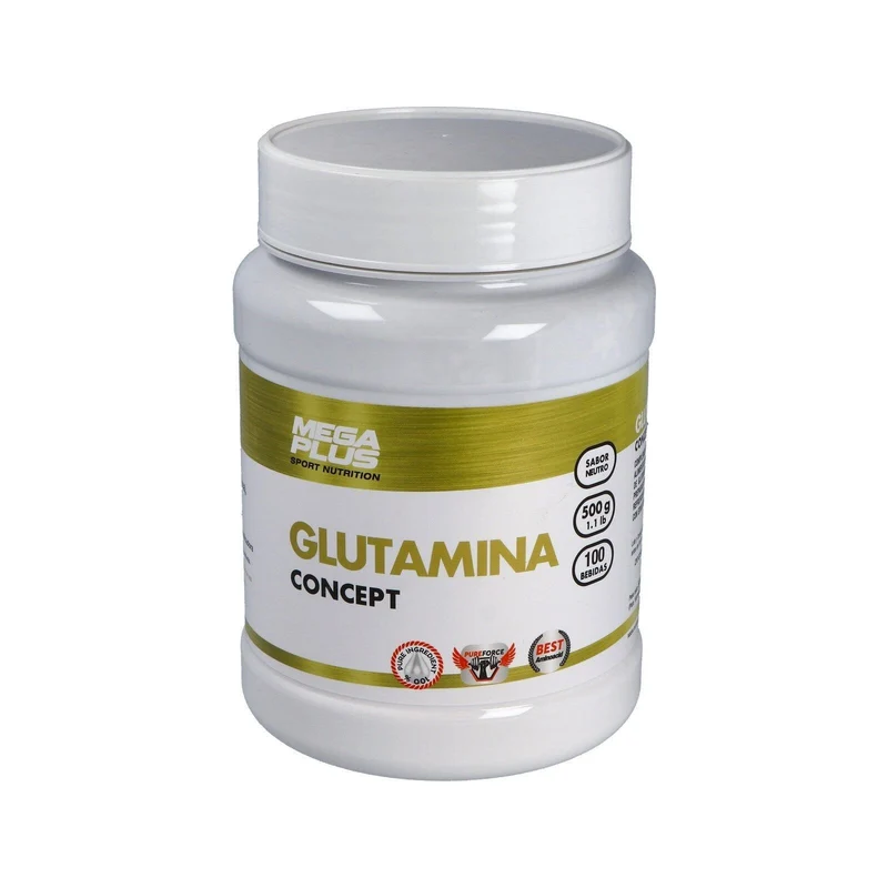 Glutamina Concept 500 Gr | Mega Plus