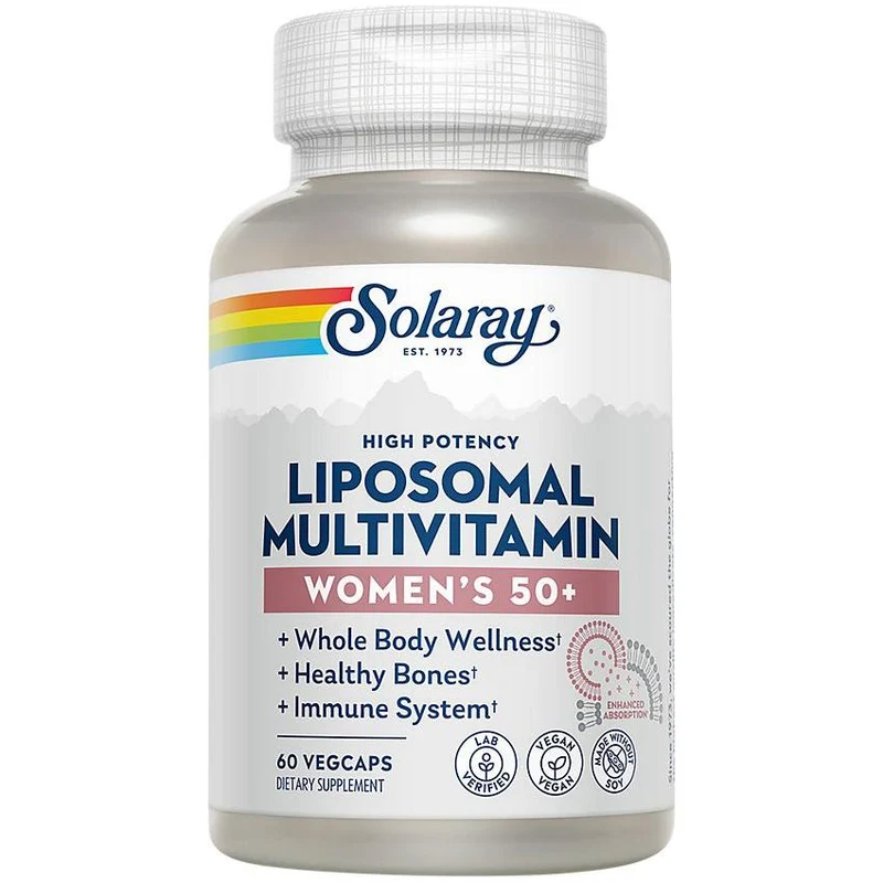 Women's +50 Liposomal Multivitamin 60 Vegcaps | Solaray