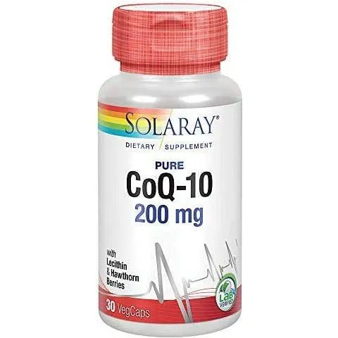 Pure COQ10 30 Cápsulas | Solaray