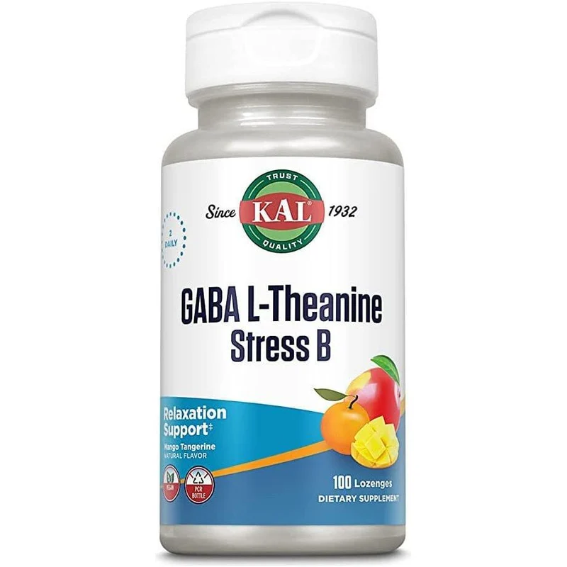 Gaba L-Theanine Stress B 100 Comprimidos | KAL