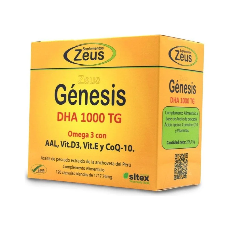 Genesis Dha 1000 TG cápsulas | Zeus
