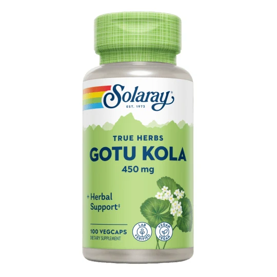 Gotu Kola 100 cápsulas | Solaray
