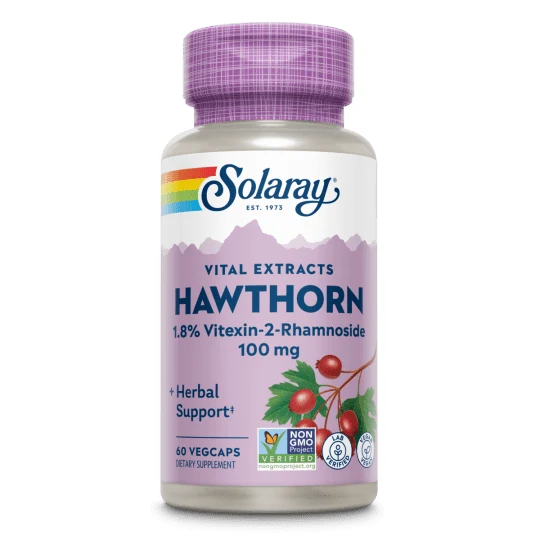 Hawthorn Extract 60 cápsulas | Solaray