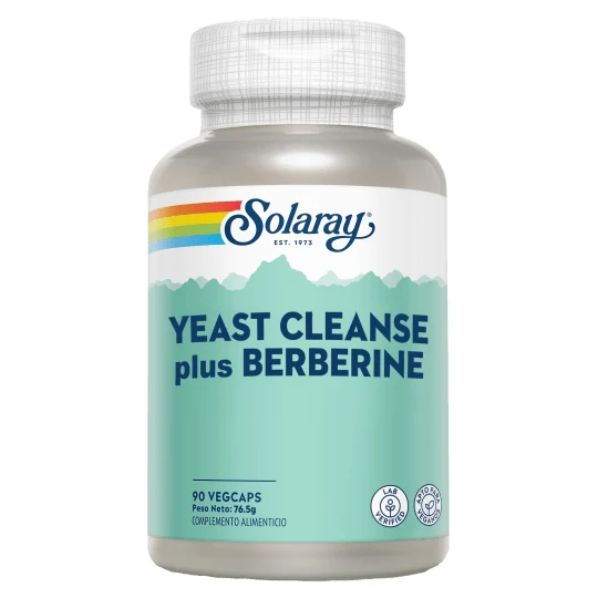 Yeast Cleanse + Berberine 90 cápsulas | Solaray