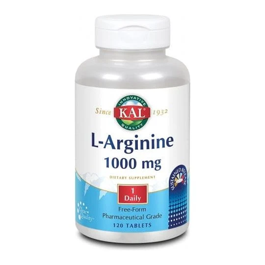 L-Arginina 1000 mg 120 comprimidos | KAL