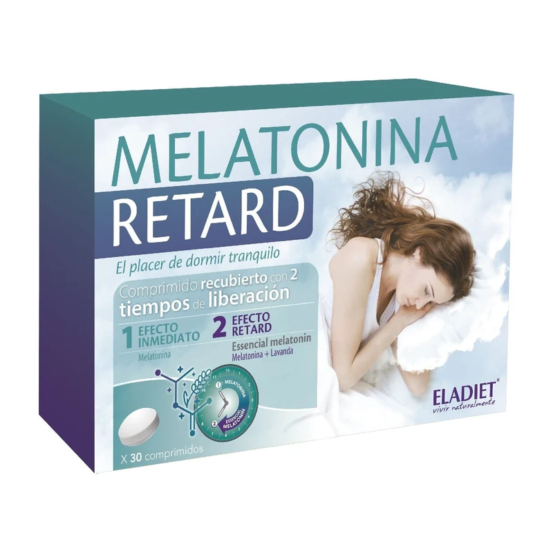 Melatonina Retard 30 comprimidos | Eladiet