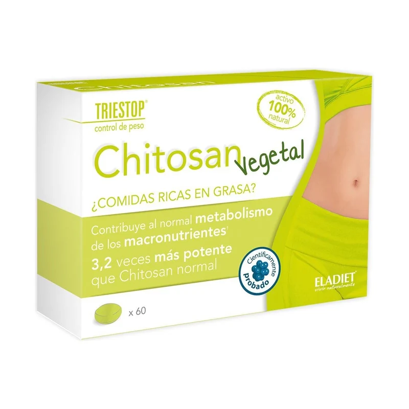 Chitosan Vegetal 60 cápsulas | Eladiet