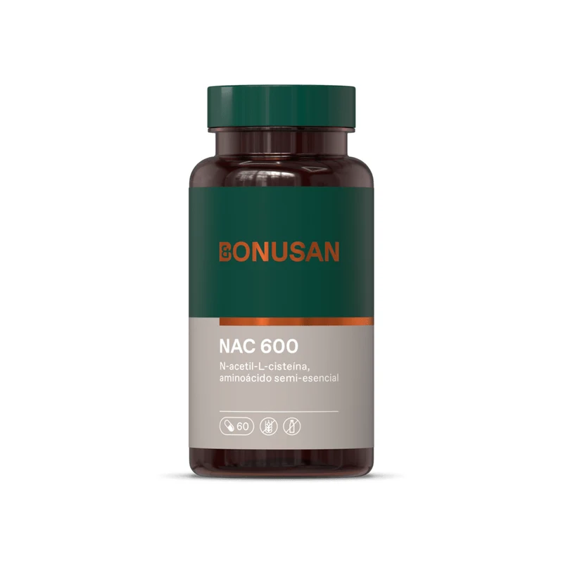 Nac 600 Mg 60 cápsulas | Bonusan