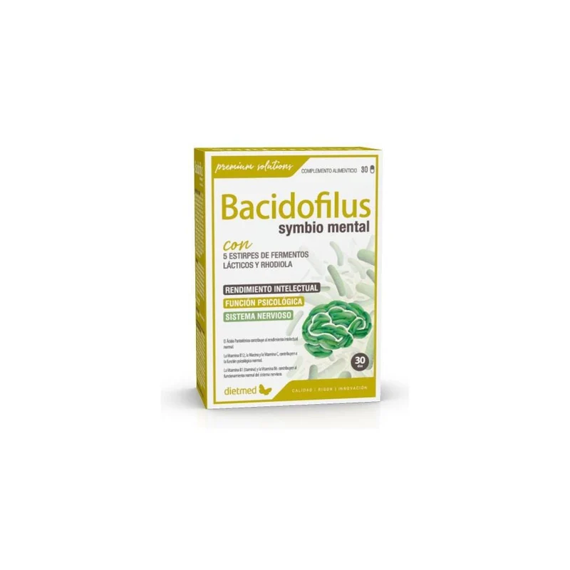 Bacidofilus Symbio Mental 30 cápsulas | Dietmed