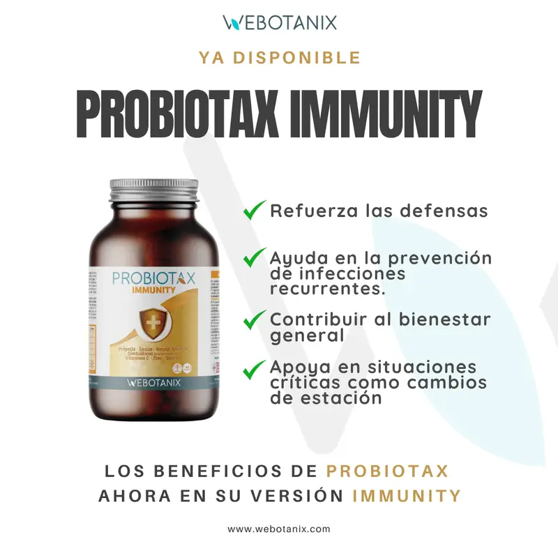 Webotanix Probiotax Immunity, 45 cápsulas