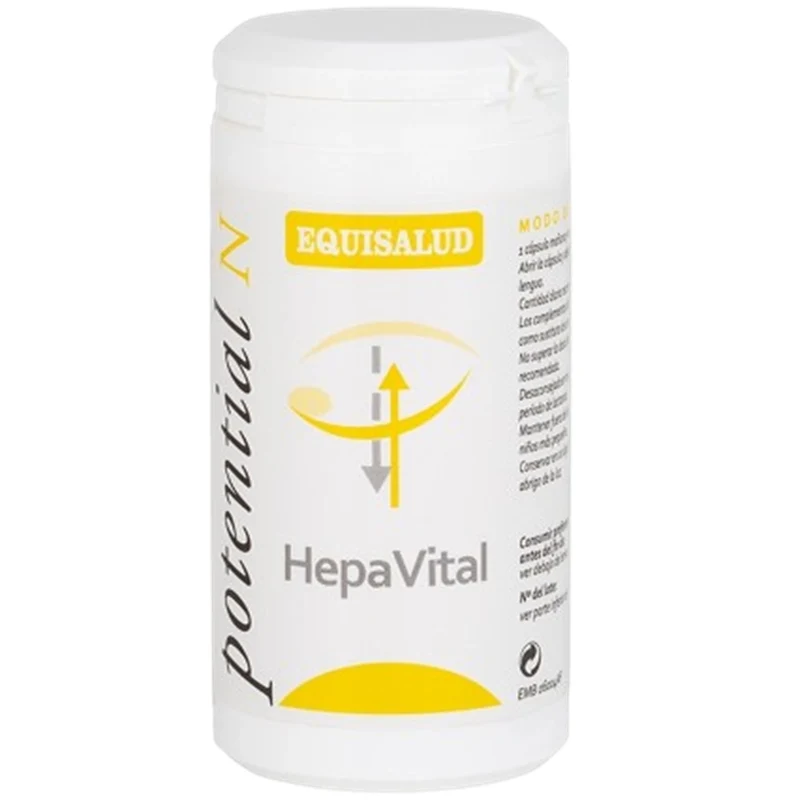 Hepavital 60 Cápsulas | Equisalud