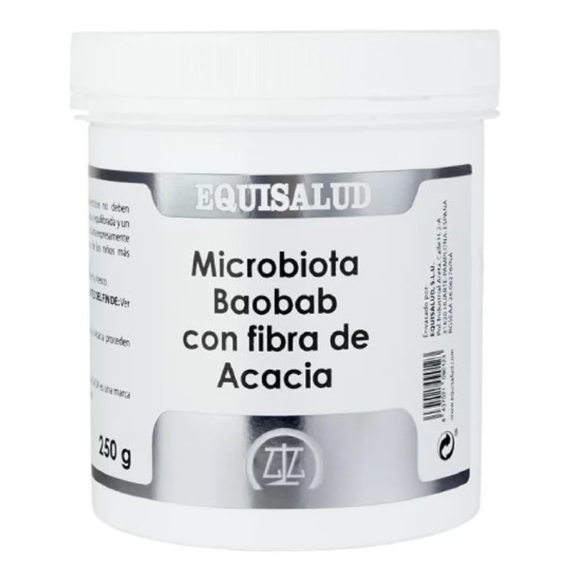 Microbiota Baobab Con Fibra De Acacia 250 Gr. | Equisalud