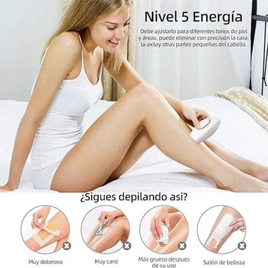 Depiladora IPL Láser – Tecnología Profesional de Depilación en Casa
