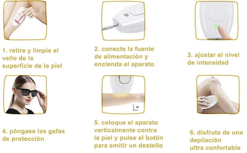 Depiladora IPL Láser – Tecnología Profesional de Depilación en Casa