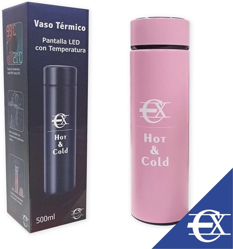 Termo Frío y Calor con Lector de Temperatura