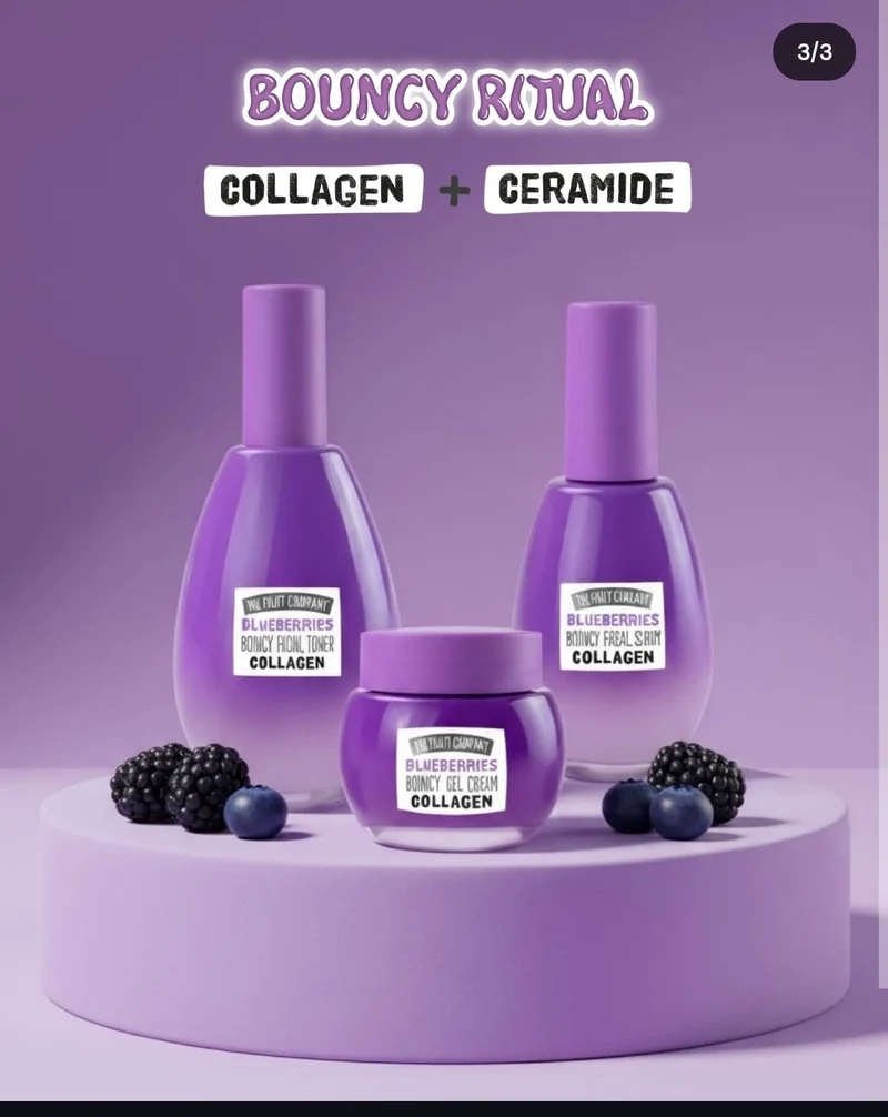 Set Facial 3 Pasos Colágeno + Ceramidas – Piel Más Jugosa e Hidratada