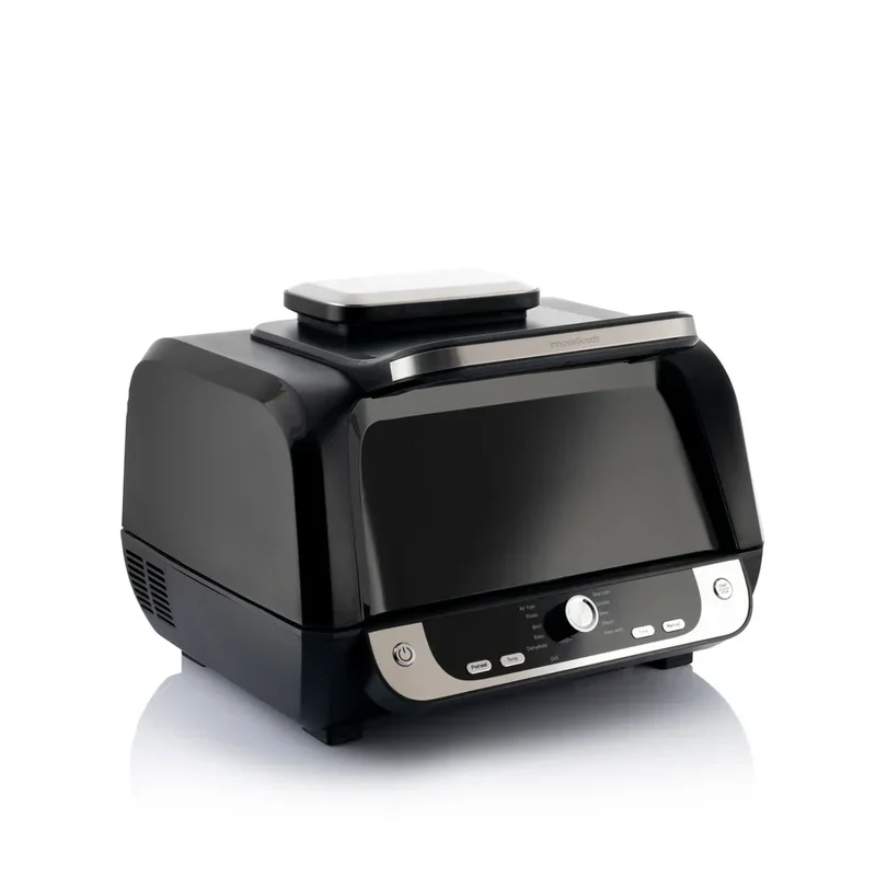 Freidora de Aire con Grill, Accesorios y Recetario Fryinn 12-in-1 6000 Negro Acero 3400 W 6 L