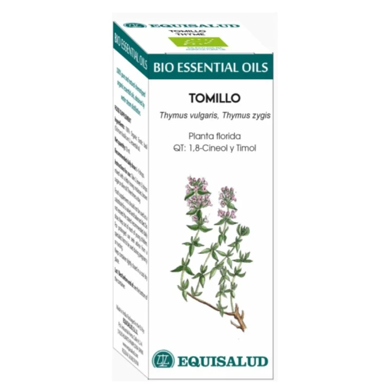 Bio Essential Oil Tomillo - Qt: 1.8-Cineol Y Timol 10 Ml. | Equisalud
