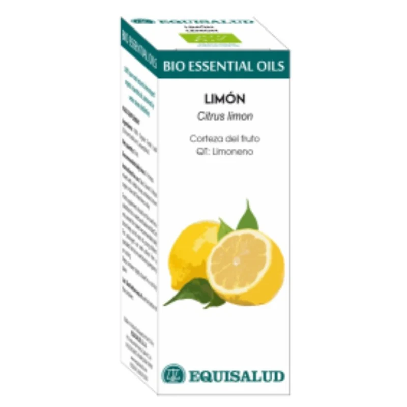 Bio Essential Oil Limón - Qt: Limoneno 10 Ml. | Equisalud