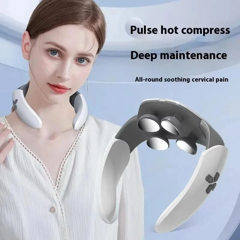 Masajeador Eléctrico de Pulso para Cuello