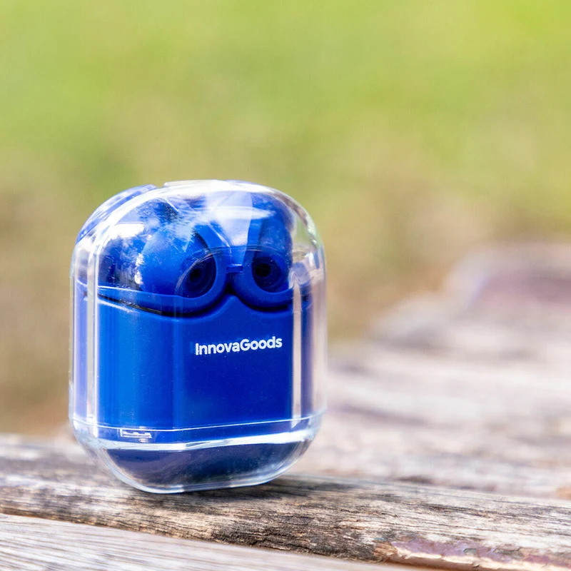 Auriculares Inalámbricos con Estuche de Carga Blue
