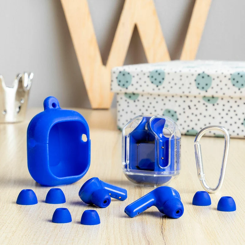 Auriculares Inalámbricos con Estuche de Carga Blue