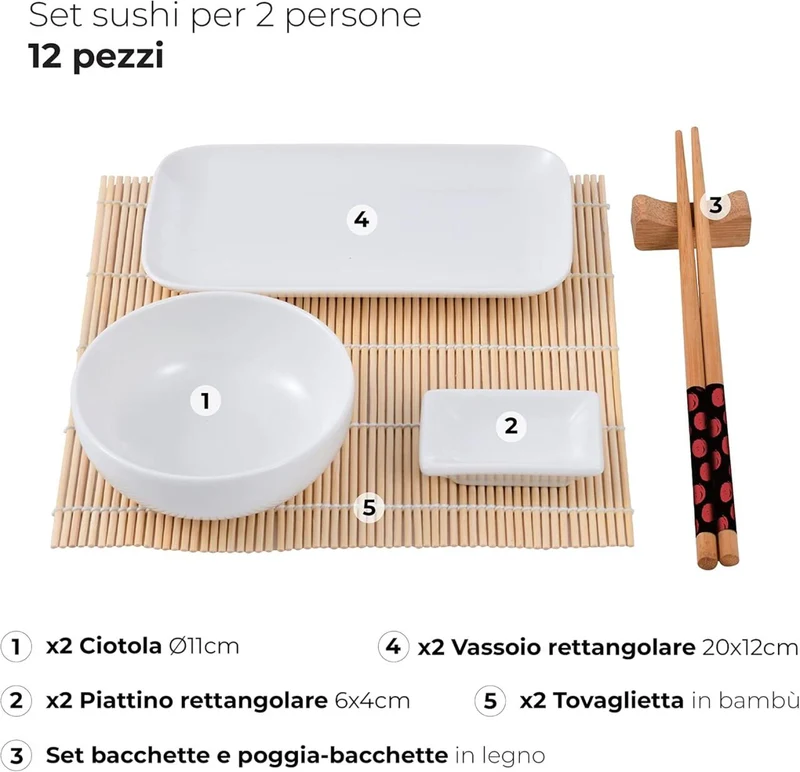 Masterpro Set sushi