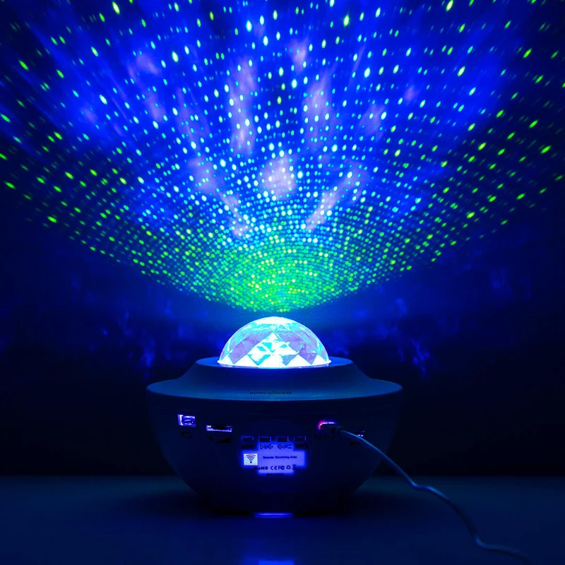 Proyector LED de Estrellas con Altavoz Sedlay