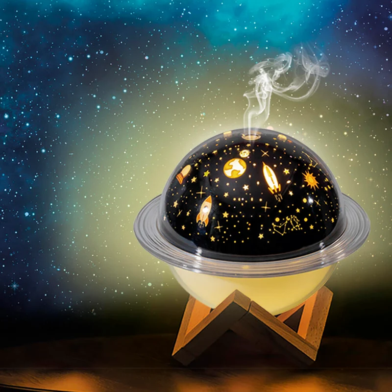 HUMIDIFICADOR PROYECTOR SATURNO