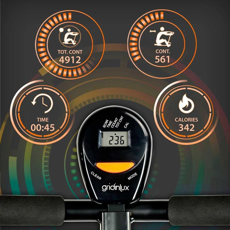 Máquina Ejercicios Multifunción Trainer M-Potrex Registro Actividad Gridinlux