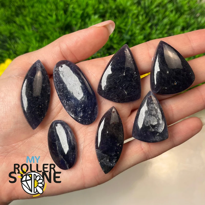 Colgante de piedra solar iolita 5A
