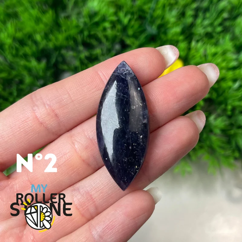 Colgante de piedra solar iolita 5A