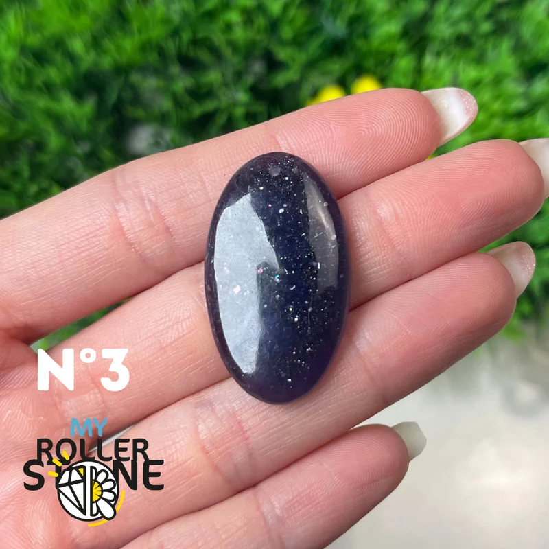 Colgante de piedra solar iolita 5A