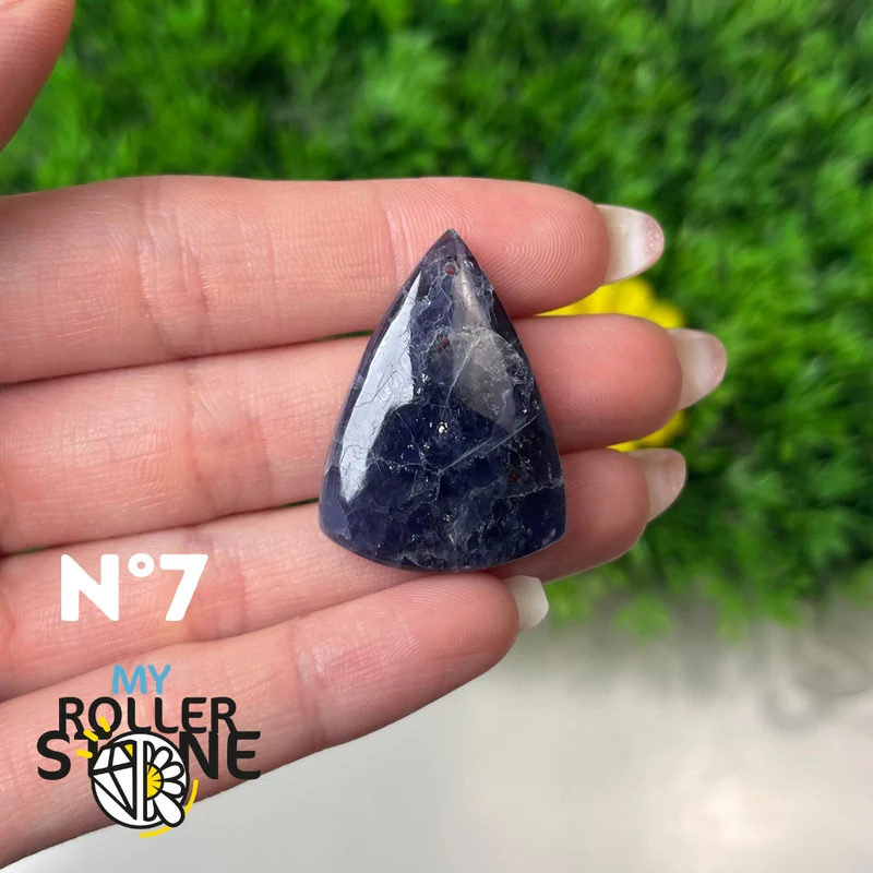 Colgante de piedra solar iolita 5A