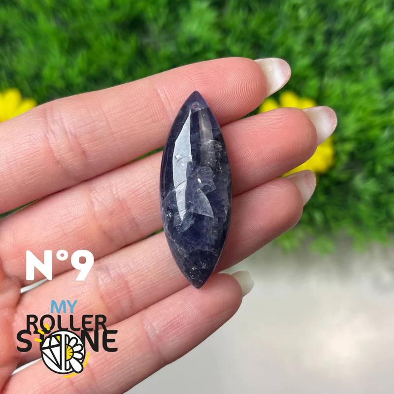 Colgante de piedra solar iolita 5A