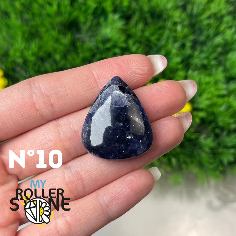 Colgante de piedra solar iolita 5A