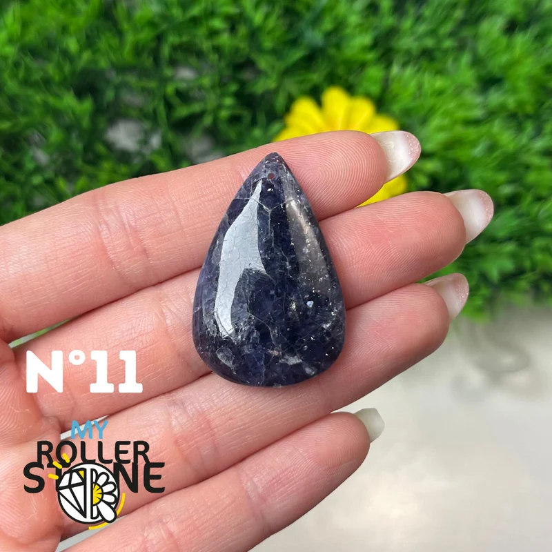 Colgante de piedra solar iolita 5A