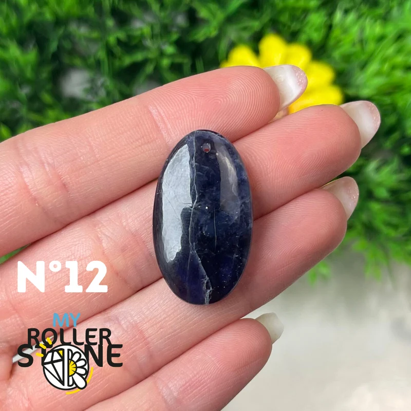 Colgante de piedra solar iolita 5A