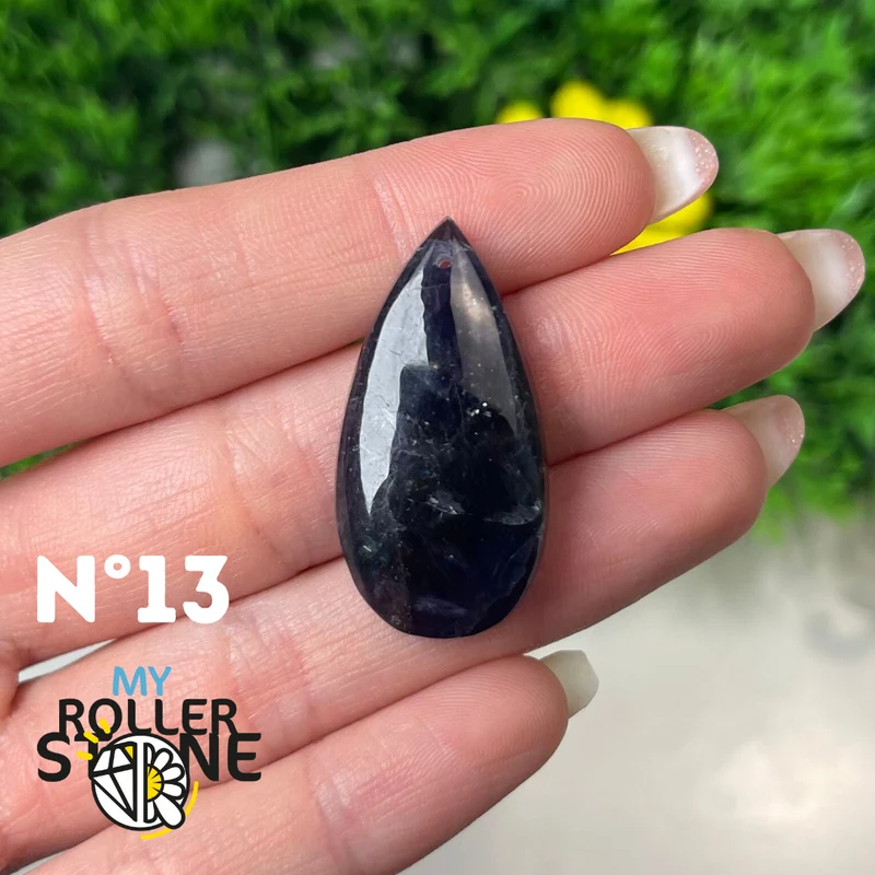 Colgante de piedra solar iolita 5A