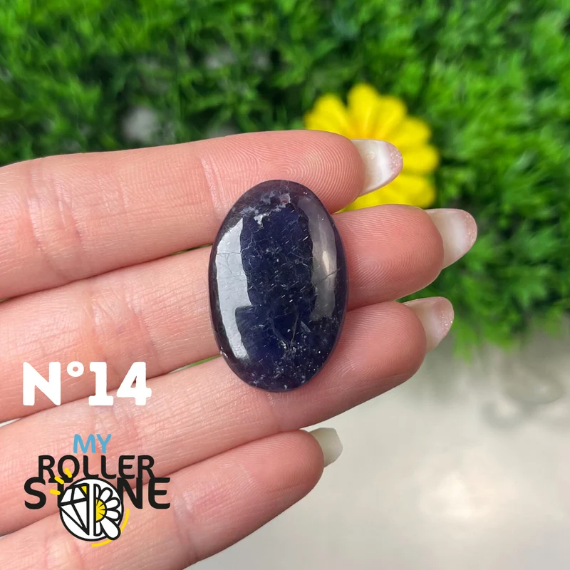 Colgante de piedra solar iolita 5A