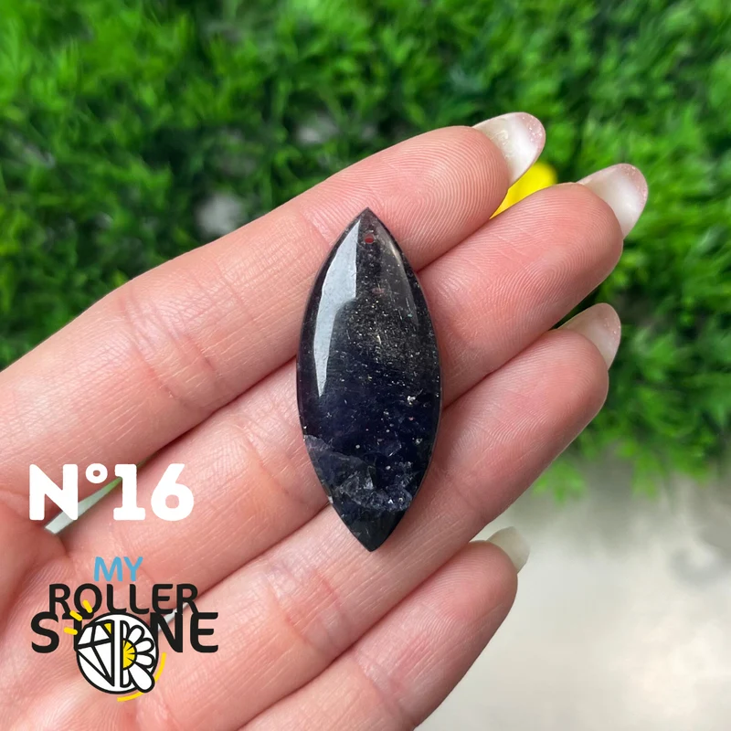 Colgante de piedra solar iolita 5A