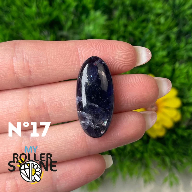 Colgante de piedra solar iolita 5A
