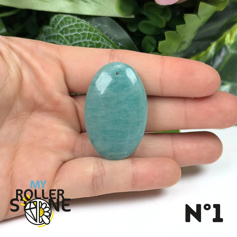 Colgante de Amazonita Brasil 5A