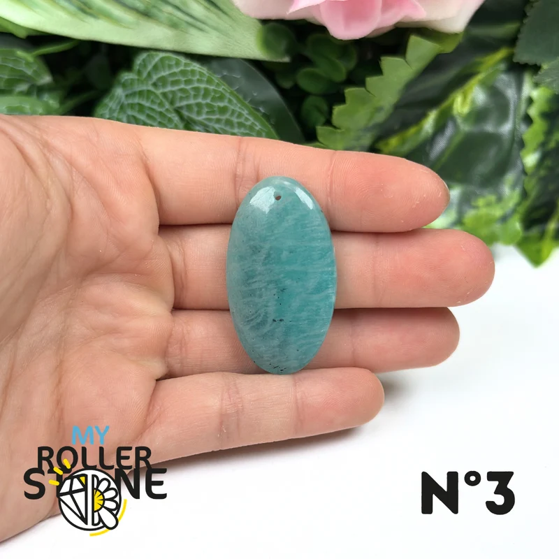 Colgante de Amazonita Brasil 5A