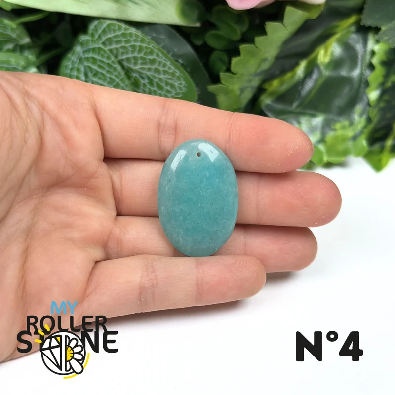Colgante de Amazonita Brasil 5A