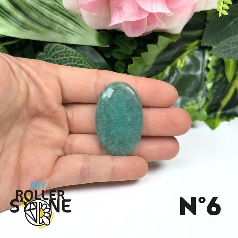 Colgante de Amazonita Brasil 5A