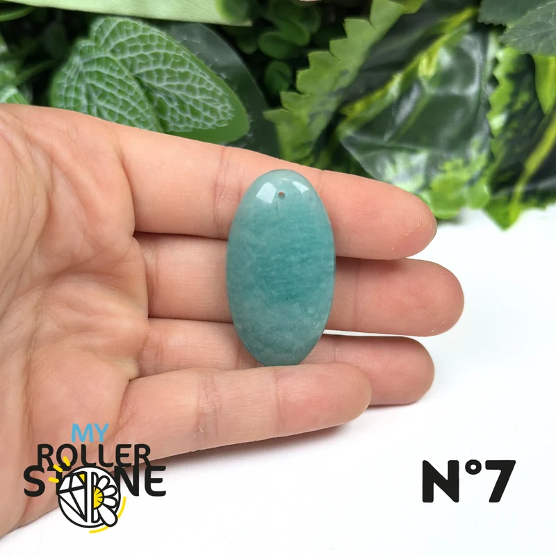 Colgante de Amazonita Brasil 5A