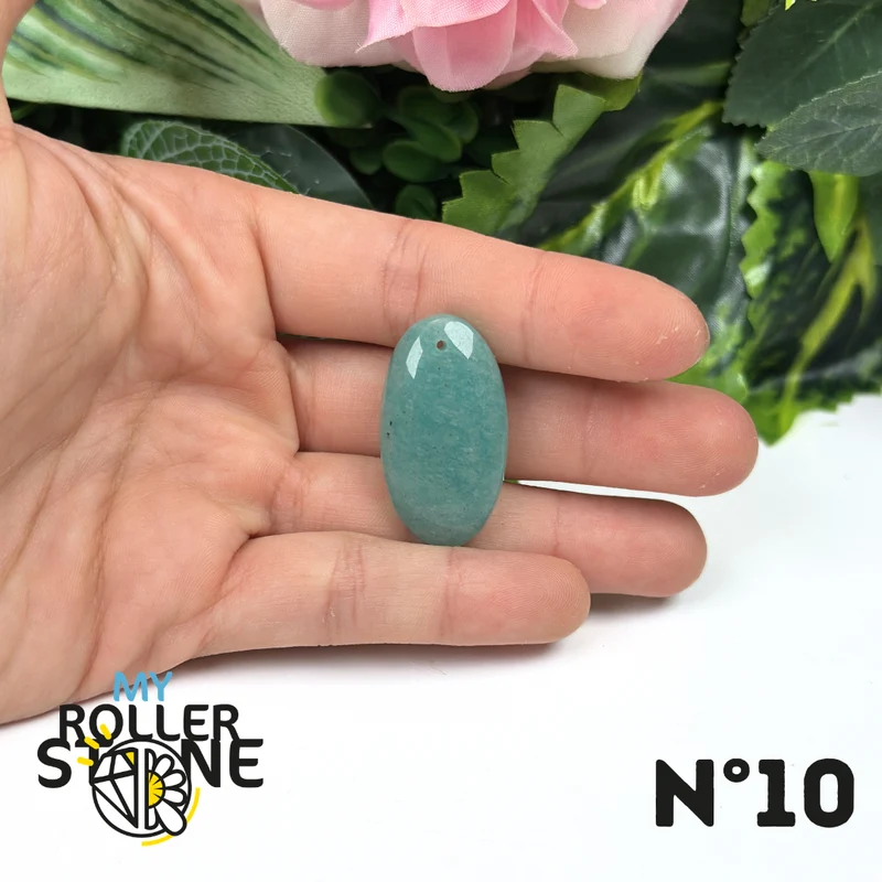 Colgante de Amazonita Brasil 5A
