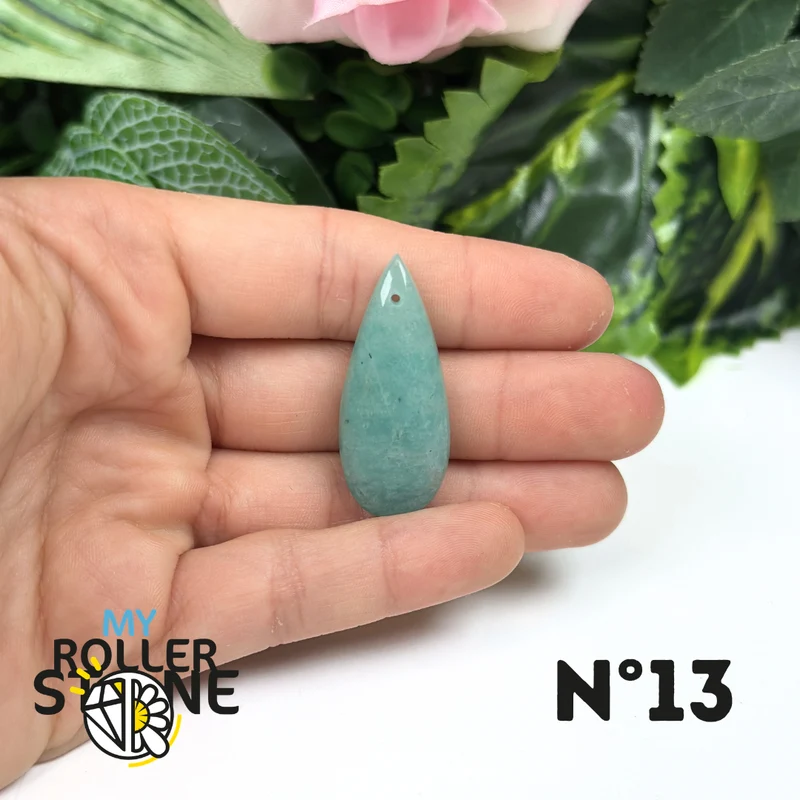 Colgante de Amazonita Brasil 5A