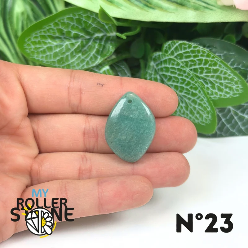 Colgante de Amazonita Brasil 5A